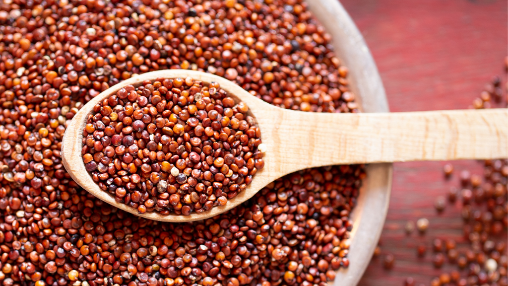 As vantagens da quinoa vermelha